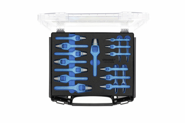 GEDORE 1101-570500 Sada vybijákov s rukoväťou 2-22 mm v i-BOXX 72