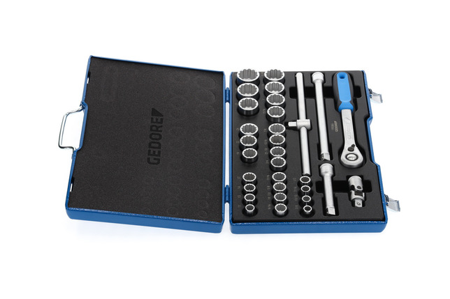 GEDORE D 19 Sada nástrčných kľúčov XMAU-20 1/2" 31 ks.
