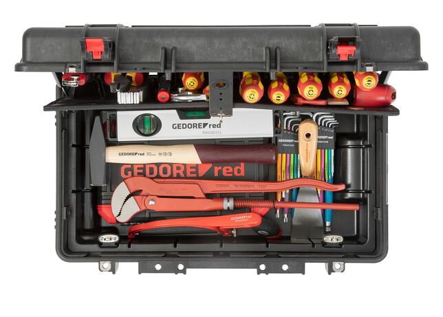 GEDORE RED Kufor na náradie SANITAR 72diel R21902072 Gedore Red