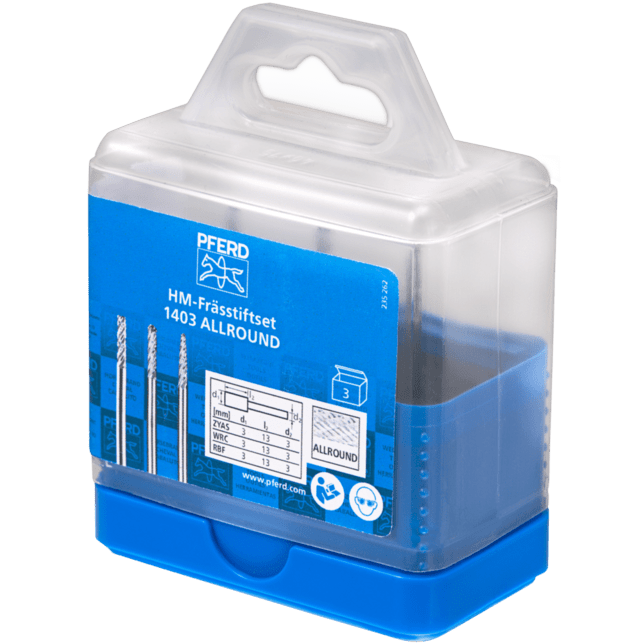 PFERD TOOLS Karbidové frézy 1403 ALLROUND