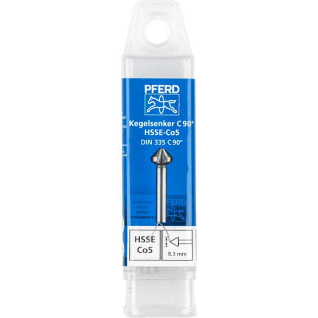 PFERD TOOLS Vrtacie a ponorné nástroje KES HSSE DIN 335 C90° 8,3