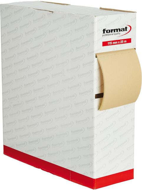 FORMAT Papier brúsny Z120 úsporné papieriky v rolke Format