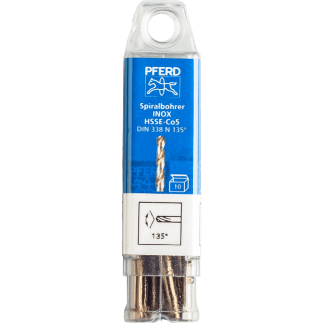 PFERD TOOLS Vrtacie a ponorné nástroje SPB DIN 338 HSSE N 2,5 INOX