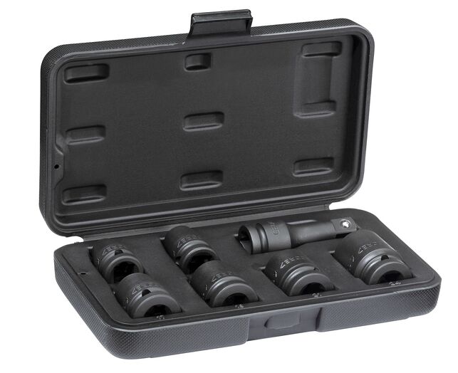 GEDORE K 19-007 Sada pneumatických skrutkovačov 1/2" 7 -členná