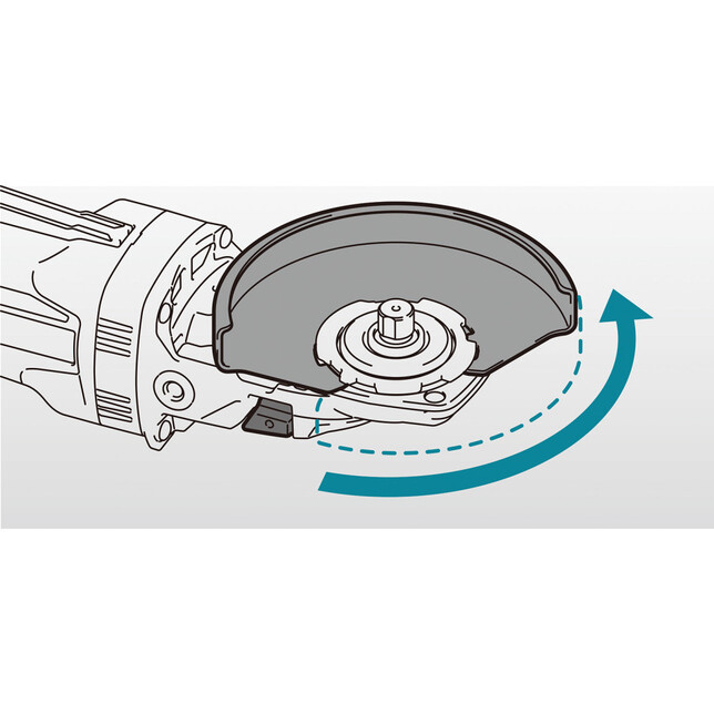 MAKITA GA055GZ01 - Aku úhlová bruska sólo