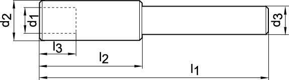 Držiak záhlbníka modulového veľ. 1 S10 GFS