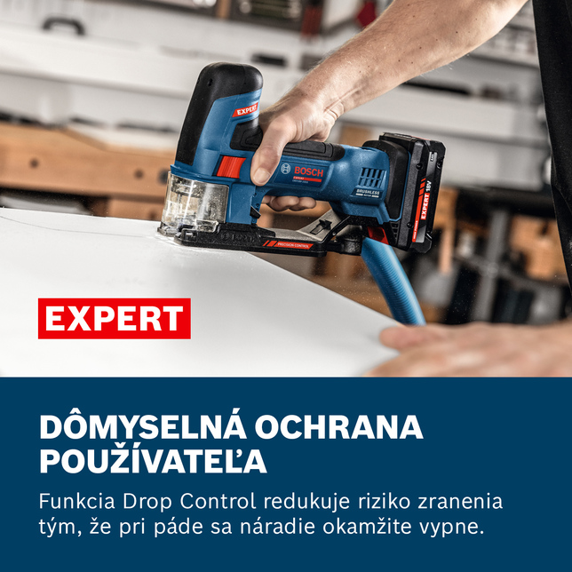 BOSCH EXPERT EXST18V-155S - Akumulátorová priamočiara píla sólo - 06015B0100