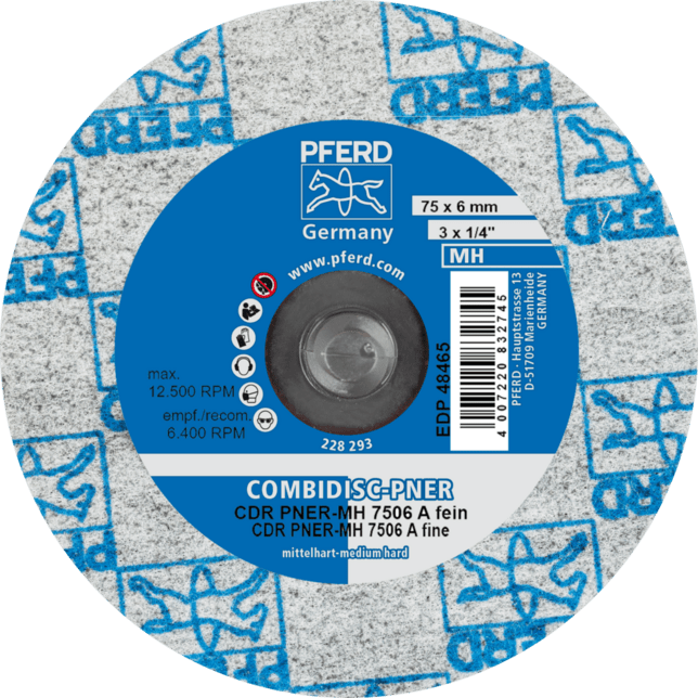 PFERD TOOLS COMBIDISC Brúsky CDR PNER-MH 7506 A F