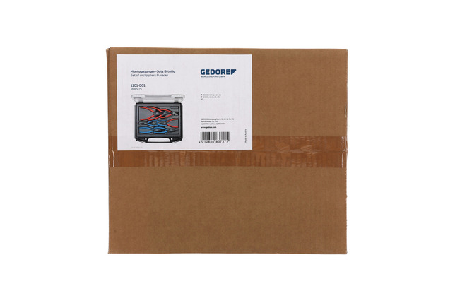 GEDORE 1101-001 Sada montážnych klieští 8-dielna v i-BOXX 72