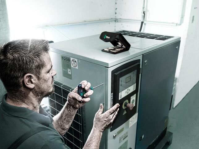 WERA Račňa T-rúčka 1/4" Bitová upínka Wera