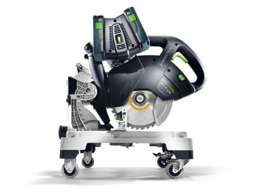 FESTOOL Akumulátorová pokosová pila na lišty SYMMETRIC SYMC 70 EB-Basic   577424