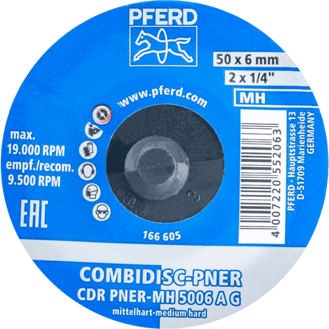 PFERD TOOLS COMBIDISC Brúsky CDR PNER-MH 5006 A G