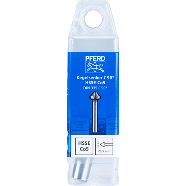 PFERD TOOLS Vrtacie a ponorné nástroje KES HSSE DIN 335 C90° 20,5