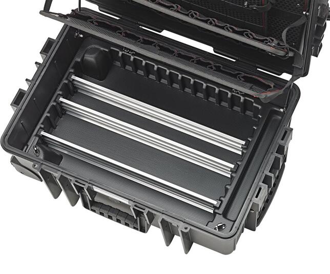 Kufor na náradie 539x359x220mm 43,5l s pruzinou FORMAT