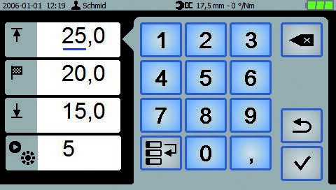 GEDORE Displej E-torc Q R so skenerom