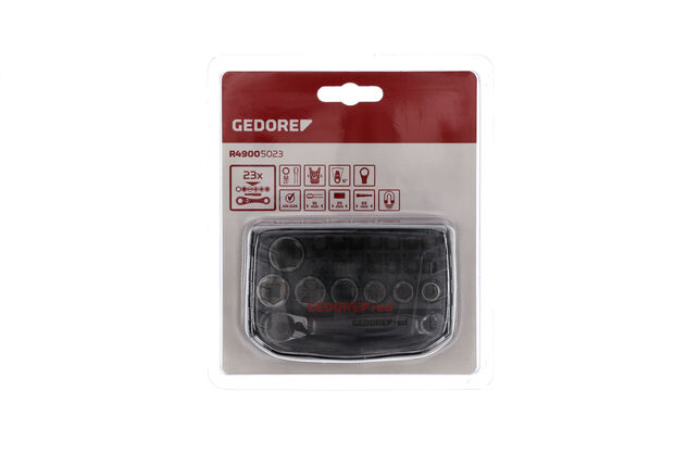 GEDORE RED Sada skrutkovacia 1/4 s Bit-Fix 23 diel R49005023 Gedore Red