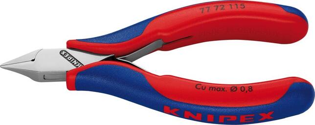 KNIPEX Klešte štípací bocní 115mm pro elektroniku / 7772115 Knipex