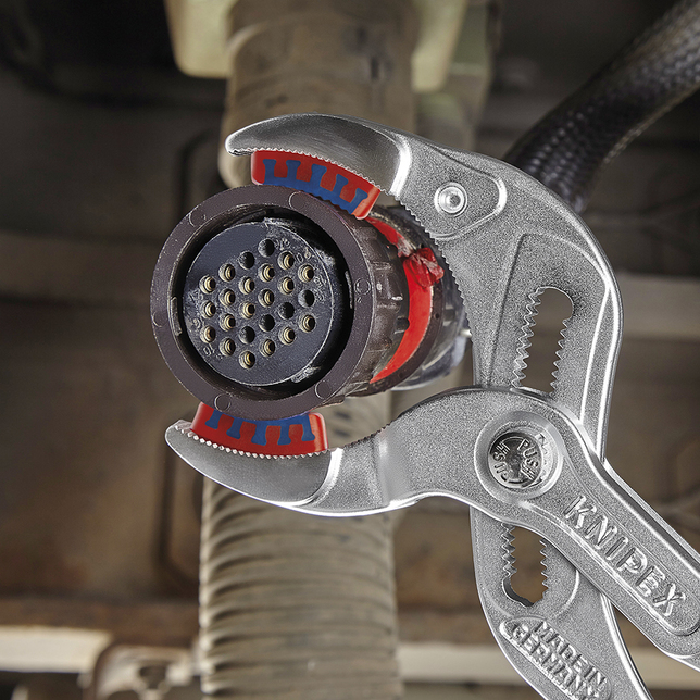 KNIPEX 81 13 250 SB Kliešte na sifóny a konektory s protišmykovým plastovým povrchom pochrómované 25