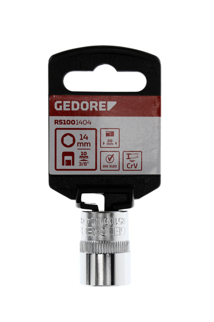 GEDORE RED Hlavica 3/8 14mm L28mm R51001404 Gedore Red