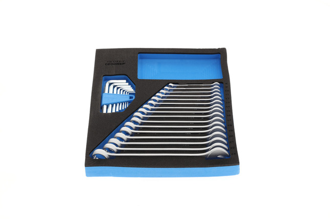 GEDORE TS CT2-7 Sada kombinovaných kľúčov v module 2/4 Check-Tool