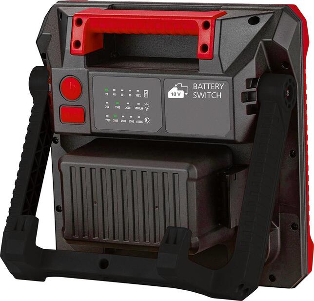 Akumulátorové pracovné svetlo IP65 500-5000 Lumen BatterySwitch FORMAT