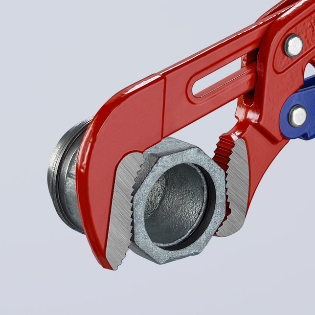 KNIPEX 83 60 015 Hasák S-typ s rýchlym nastavením popráškované na červeno 420 mm