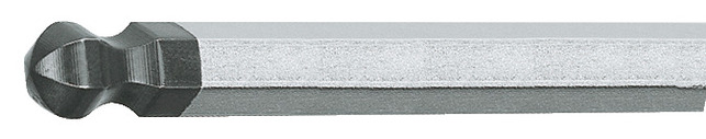 GEDORE 42 KEL 2 Kľúč uholný XL hlava guľová vnútorný 6-hranný 2 mm