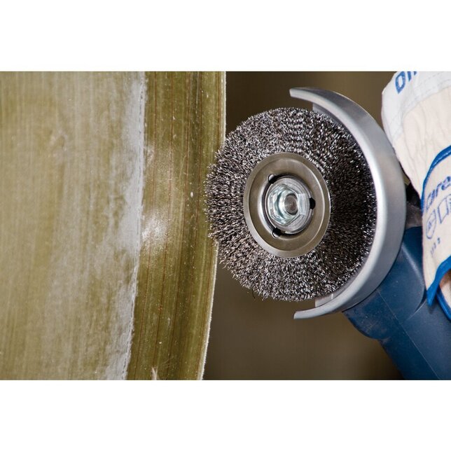 PFERD TOOLS Kolesové kefy POS RBU 12512/M14 INOX 0,30