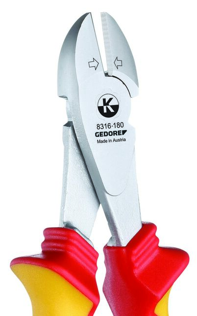 GEDORE VDE 8316-180 H Silné bočné kliešte VDE 180 mm, povrchová úprava