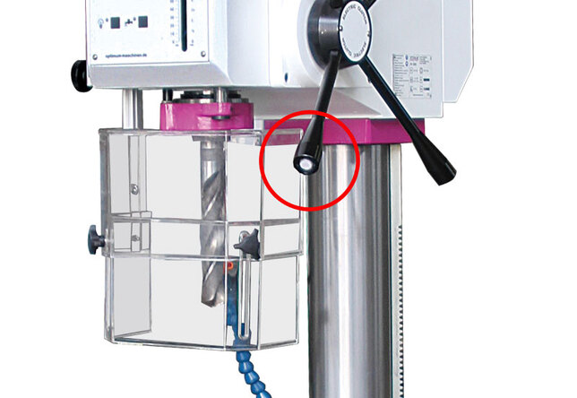 OPTIMUM Stĺpová prevodová vŕtačka OPTIdrill DH 35 G