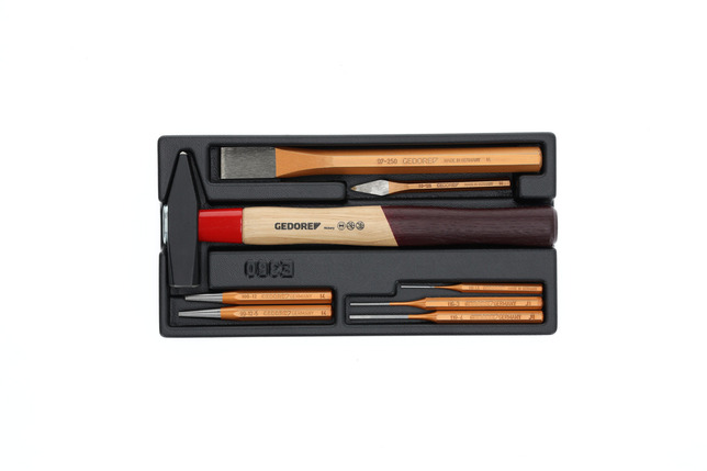 GEDORE 1500 ES-02-2004 Nástrojový vozík s 207-dielnou sadou nástrojov