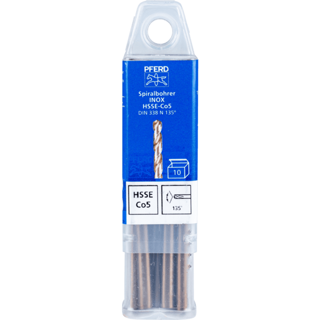 PFERD TOOLS Vrtacie a ponorné nástroje SPB DIN 338 HSSE N 5,1 INOX