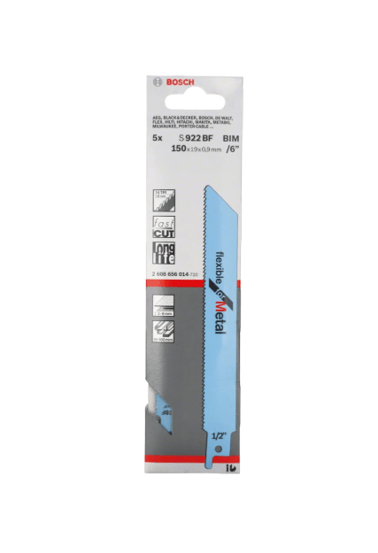 Pílový list do chvostovej píly S 922 BF Flexible for Metal - 2608656014