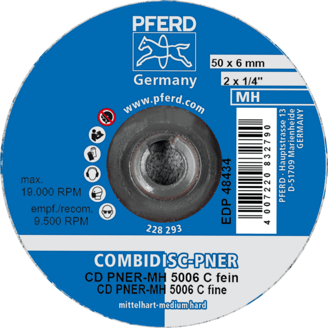 PFERD TOOLS COMBIDISC Brúsky CD PNER-MH 5006 SiC F
