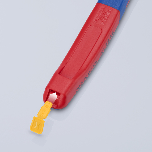 KNIPEX 00 61 10 CY Klipy ColorCode žltá (10 kusov)  21 mm