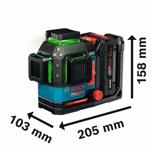 BOSCH EXPERT EXLL18V-120-33CG - Akumulátorový líniový laser - 0601065B00