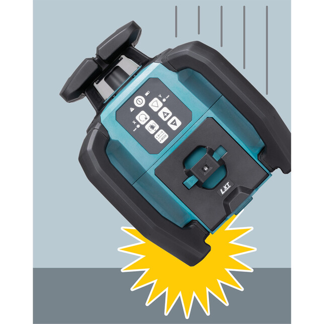 MAKITA SKR001Z - Akkumulátoros forgó lézer akkumulátor és töltő nélkül