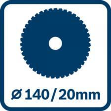 BOSCH EXPERT EXKT18V-52G - Akumulátorová zanorovacia píla BITURBO sólo - 06016B4100