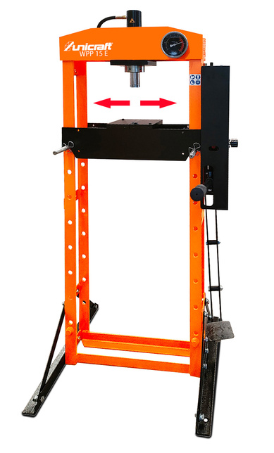 Unicraft Kézi/lábos hidraulikus prés WPP 15 E