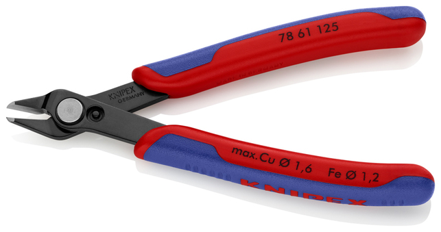 KNIPEX 78 61 125 SB Electronic Super Knips® s multi-komponentnými úchopmi leštené 125 mm