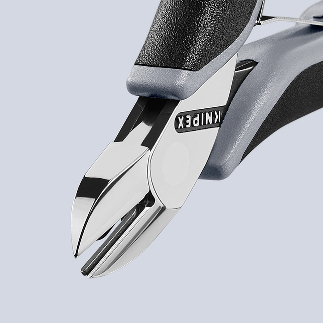 KNIPEX 77 12 115 ESDSB bočné cvikacie kliešte ESD pre elektroniku s prevlečným kĺbom s multi-kompone