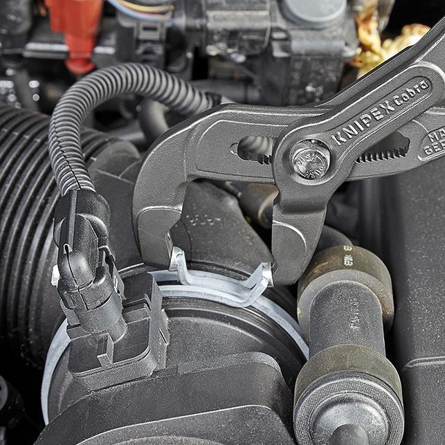 KNIPEX Kliešte na hadicové spony 250mm max. 70mm / 8551250 A