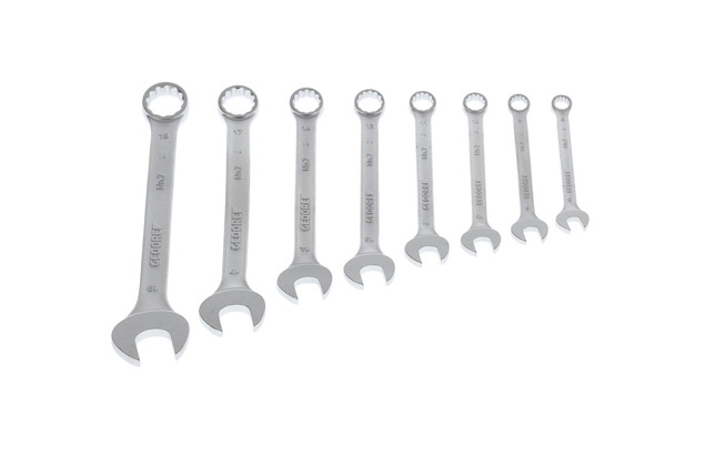 GEDORE 7-080 Sada plochých a očkových kľúčov 8-dielna UD-profil 8-19 mm