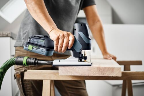 FESTOOL Akumulátorová přímočará pila PSC-E 18 EB-Basic