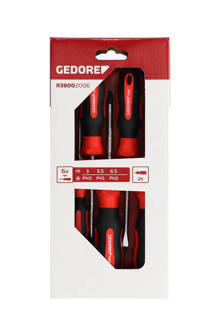 GEDORE RED Sada skrutkovačov 6 diel R38002006 Gedore Red