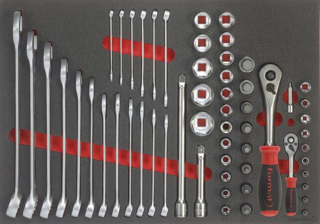 FORMAT Vozík dielenský 794x480x1000 7Z set 119 diel Format