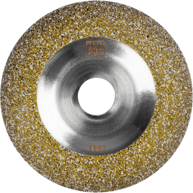 PFERD TOOLS dia.-CBN brúsenie. Elektrolyticky pokovené CC-GRIND SOLID-DIAMOND 115-22.23 D 852