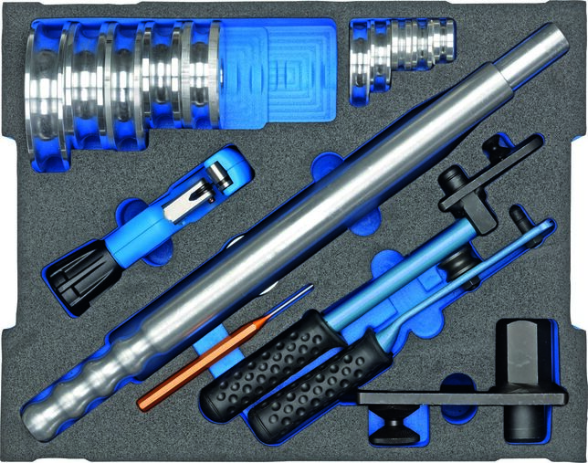 GEDORE 1100-278801 Sada na ohýbanie rúr ručne 3-18 mm v L-BOXX 136