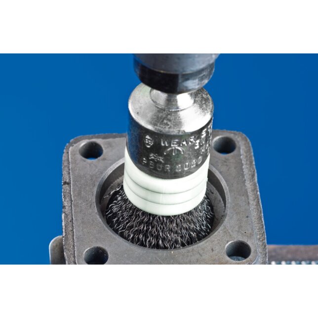 PFERD TOOLS Štandardné koncové kefy s nasadeným hriadeľom PBUR 1316/6 ST 0,20