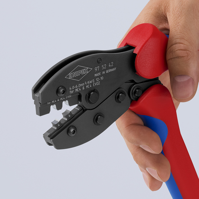 KNIPEX 97 52 42 SB PreciForce® s protišmykovými plastovými úchopmi leštené 220 mm